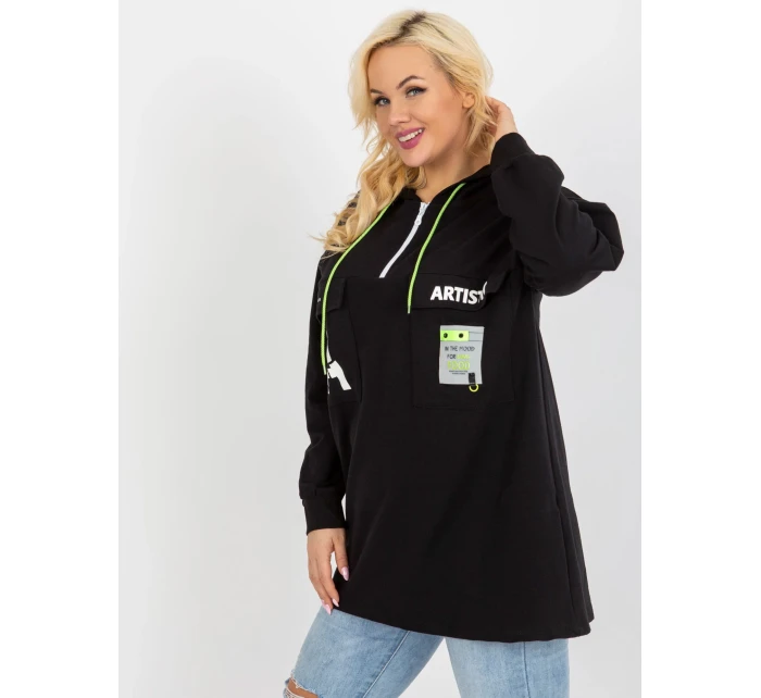 Mikina RV BL 8258.34 čierna Mikina RV BL 8258.34 čierna