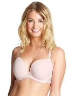 Vyztužená podprsenka  růžová model 17776515 - Panache