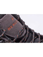 Pánske členkové topánky Castor Mid Stx M šedo/čierne - Bergson