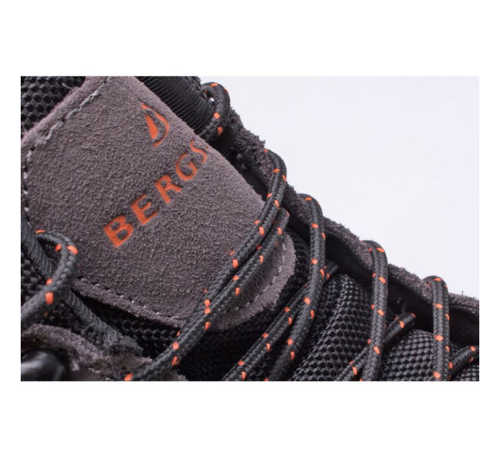 Pánske členkové topánky Castor Mid Stx M šedo/čierne - Bergson