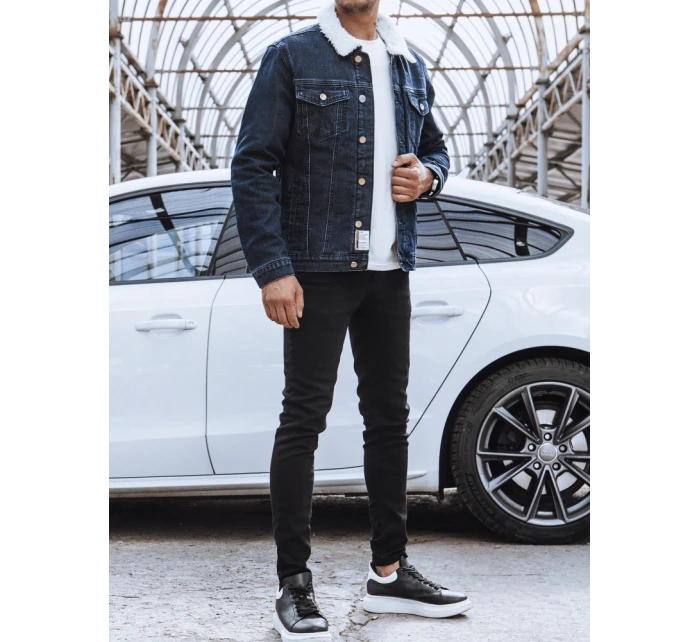 FashionStreet pánska tmavomodrá bunda TX4109