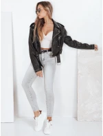 Dámske sivé džínsy FashionStreet UY2802