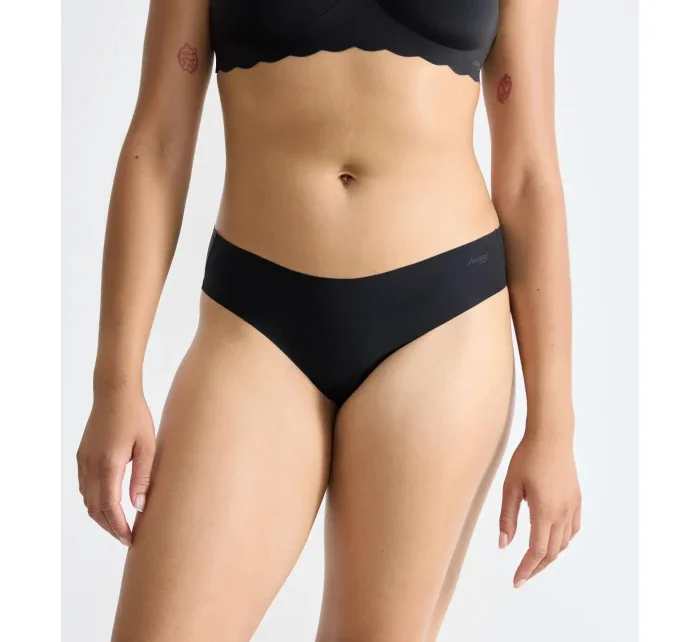 Dámske nohavičky ZERO Microfibre 2.0 Hipstring - BLACK - čierne 0004 - SLOGGI Dámske nohavičky ZERO Microfibre 2.0 Hipstring - BLACK - čierne 0004 - SLOGGI