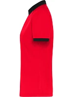JN Dámské piqué polo se zipem 02. light red/black model 22531393 - Daiber JN Dámské piqué polo se zipem 02. light red/black model 22531393 - Daiber