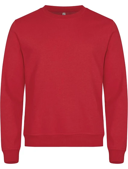 Mikina Clique Miami s okrúhlym výstrihom, unisex, 67.1030, červená