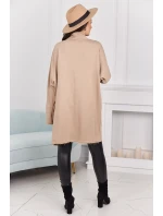 Kapska s vreckami svetlo béžová Kapska s vreckami svetlo béžová