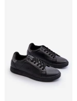 Nízké pánské tenisky z ekologické kůže Big Star model 21653618 černé - Big Star Shoes