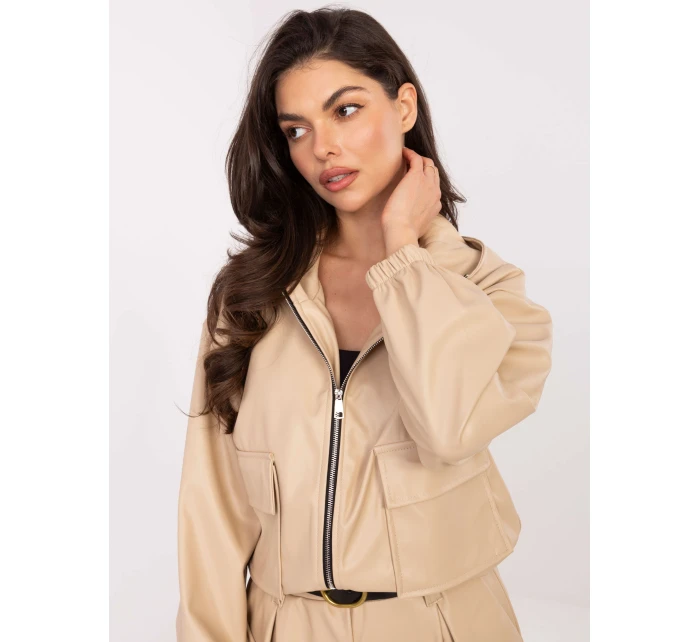 IT KR bunda FL9729.15P béžová