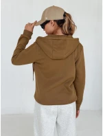 Dámská mikina VICTORIA hnědá model 21986878 - FashionStreet Dámská mikina VICTORIA hnědá model 21986878 - FashionStreet