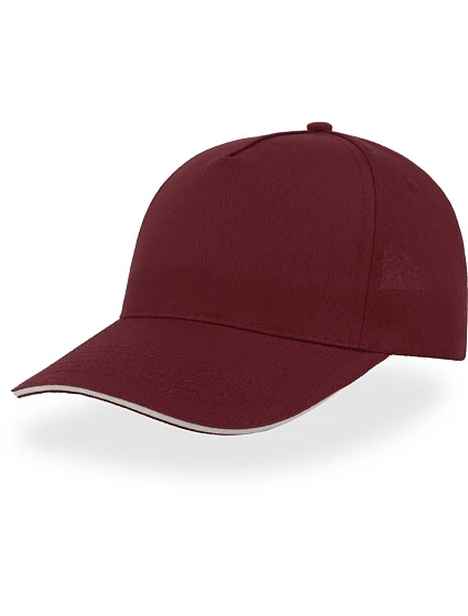 Atlantis Headwear Start Five Sandwich – 5-panelová čiapka „Start Five Sandwich“ 33.0039 bordová Atlantis Headwear Start Five Sandwich – 5-panelová čiapka „Start Five Sandwich“ 33.0039 bordová