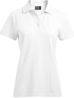 Promodoro 4005 Dámske piqué polo „Superior“ 40.4005 biele