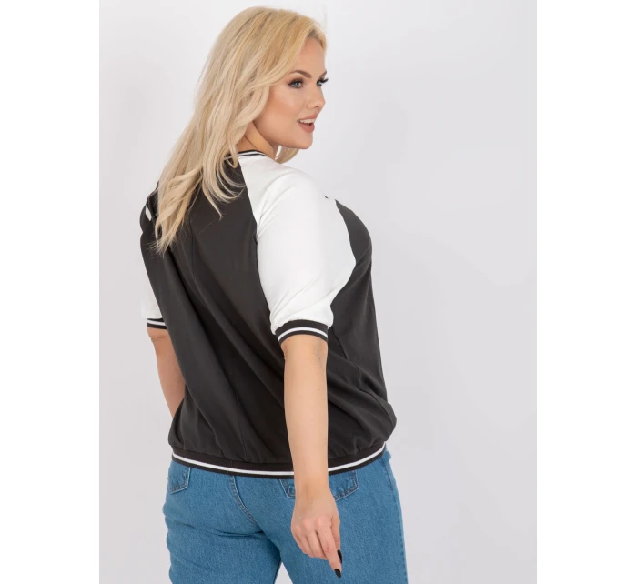 Blúzka RV BZ 7830.30 tmavá khaki