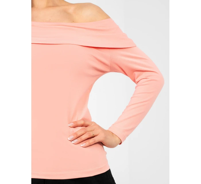 Blúzka RV BZ A1194.25 broskyňová Blúzka RV BZ A1194.25 broskyňová