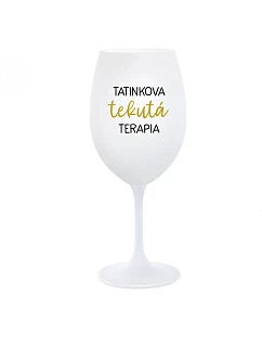 Daddy's Liquid Therapy - pohár na biele víno 350 ml