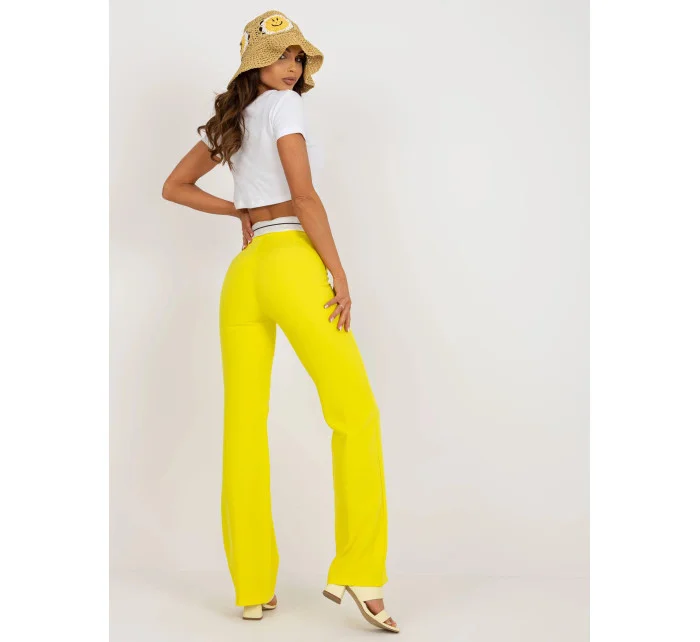 Nohavice Florence 6971.44P žlté - FPrice