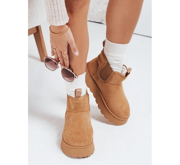 Dámské semišové sněhule na platformě Dstreet model 21993264 - FashionStreet Dámské semišové sněhule na platformě Dstreet model 21993264 - FashionStreet