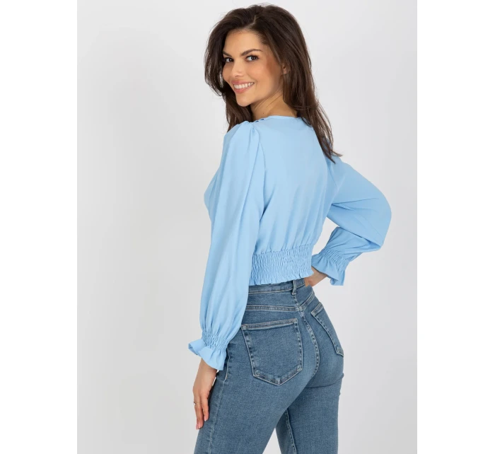 Blúzka DHJ BZ 13866.92P svetlo modrá