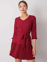 Šaty LK SK 507733.80P gaštanová