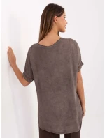 Blúzka MI BZ 7951.34 tmavá lila