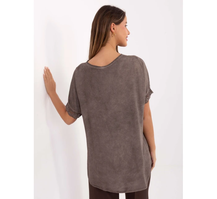 Blúzka MI BZ 7951.34 tmavá lila