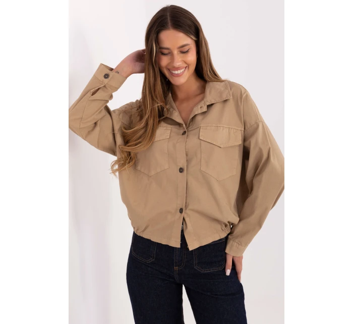 Košeľa s dlhým rukávom model 219052 Rue Paris