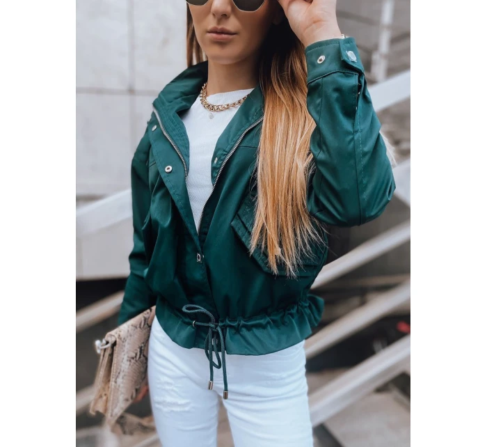 Dámská bunda bomber zelená Dstreet model 21963636 - FashionStreet