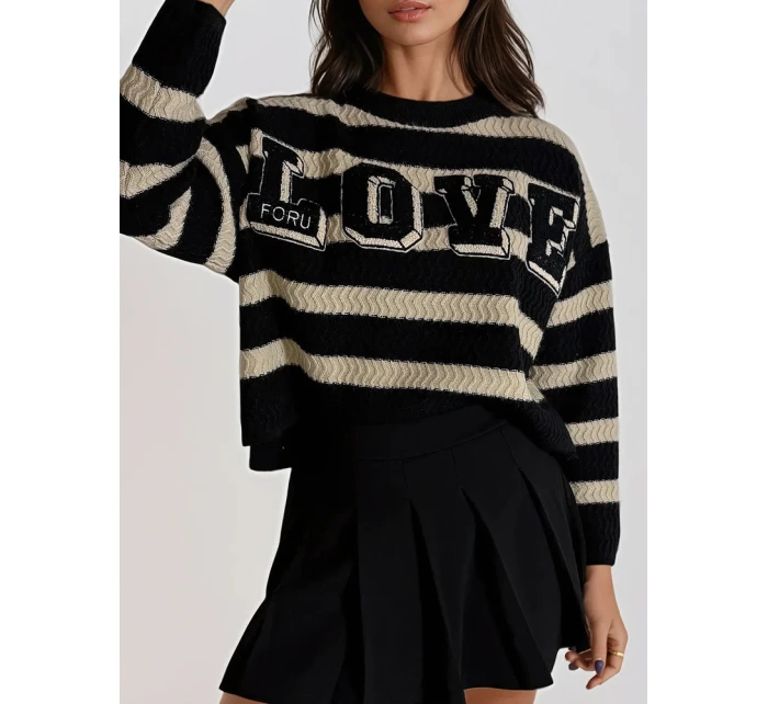 CHLOE dámsky sveter čierny FashionStreet MY1973