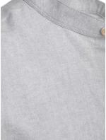 Pánské šedé tričko s krátkým rukávem Dstreet model 21989571 - FashionStreet