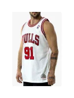 Mitchell & Ness Chicago Bulls NBA Swingman Jersey Bulls 97-98 Dennis Rodman M SMJYAC18079-CBUWHIT97DRDN Pánske oblečenie Mitchell & Ness Chicago Bulls NBA Swingman Jersey Bulls 97-98 Dennis Rodman M SMJYAC18079-CBUWHIT97DRDN Pánske oblečenie