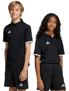 Detské tričko adidas Entrada 26 Polo black JZ6629