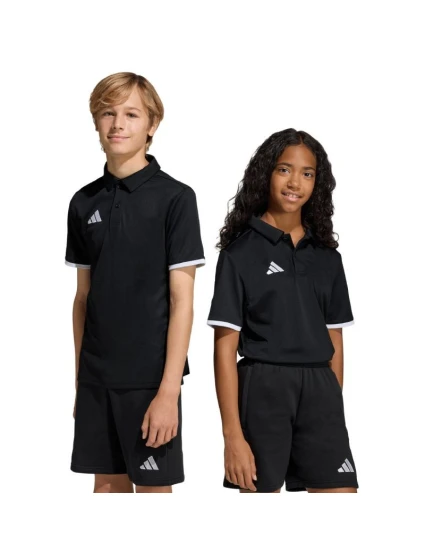 Detské tričko adidas Entrada 26 Polo black JZ6629
