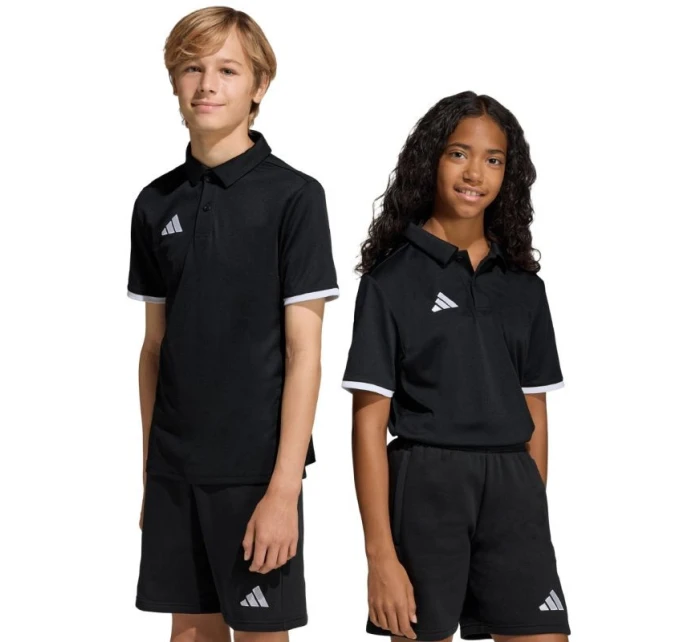Detské tričko adidas Entrada 26 Polo black JZ6629
