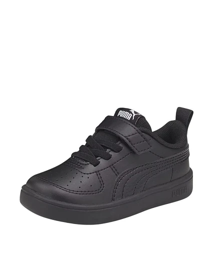 Dětské boty Rickie black 02 model 22061277 - Puma Dětské boty Rickie black 02 model 22061277 - Puma