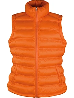 R Polstrovaná dámská vesta 30. orange model 22427633 - Result