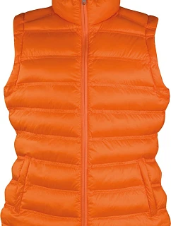 R Polstrovaná dámská vesta 30. orange model 22427633 - Result