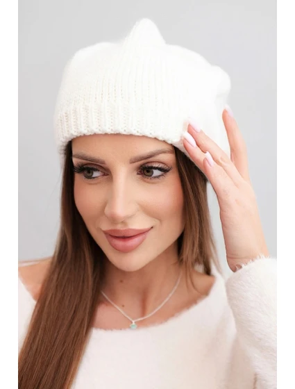 Čepice s rolováním Magda K293 camel Čepice s rolováním Magda K293 camel