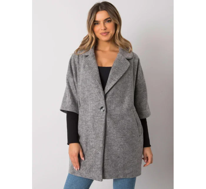Dámsky kabát CHA PL 0409.30x šedý