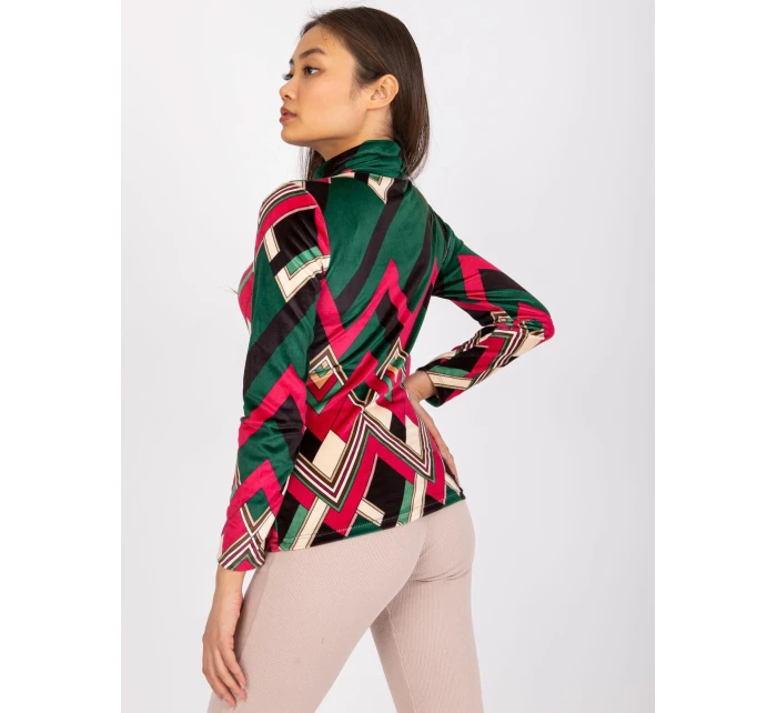 Halenka DHJ BZ tmavě zelená model 17407804 - FPrice Halenka DHJ BZ tmavě zelená model 17407804 - FPrice