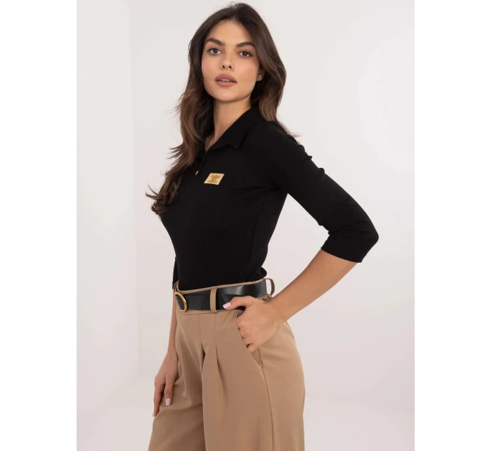 Dámska blúzka RV BZ 9949.11X Black - Relevance