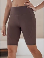 Dámské cyklistické šortky hnědé Dstreet model 21982895 - FashionStreet