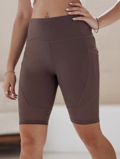 Dámské cyklistické šortky hnědé Dstreet model 21982895 - FashionStreet
