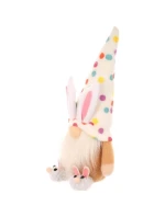 MEDVEĎ GHOOM 25CM V SNOCH CHLAPEC JARNÁ DEKORÁCIA