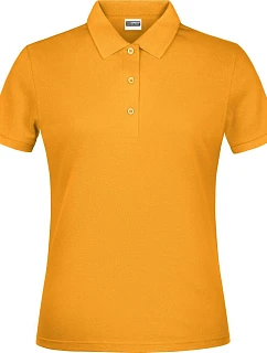 JN Dámské piqué polo 02.0 gold yellow model 22413906 - Daiber