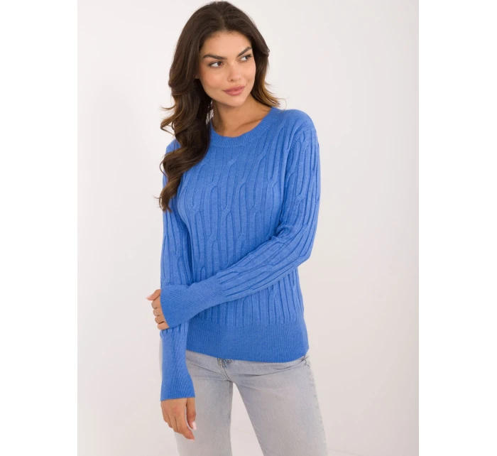 Sweter AT SW  niebieski model 20493464 - FPrice