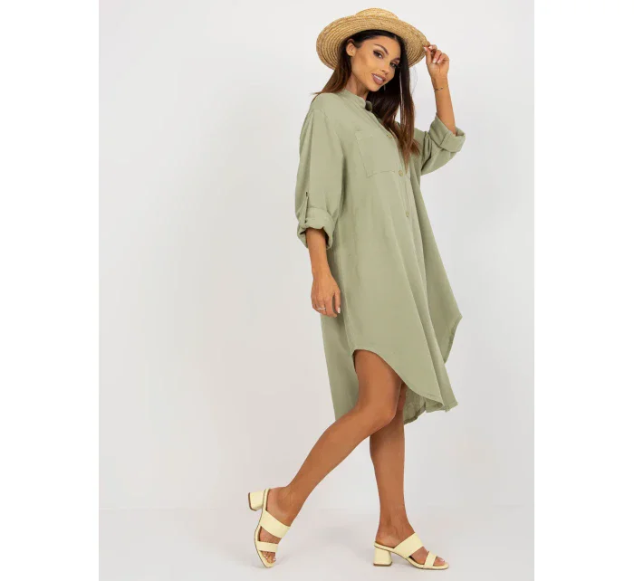 TW SK BE 199D šaty.85P pistácie TW SK BE 199D šaty.85P pistácie