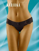 Dámske nohavičky / brazílky Karioka čierna - Wolbar