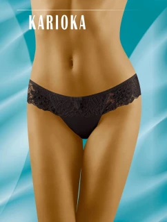 Dámské kalhotky / brazilky model 21961125 černá - Wolbar