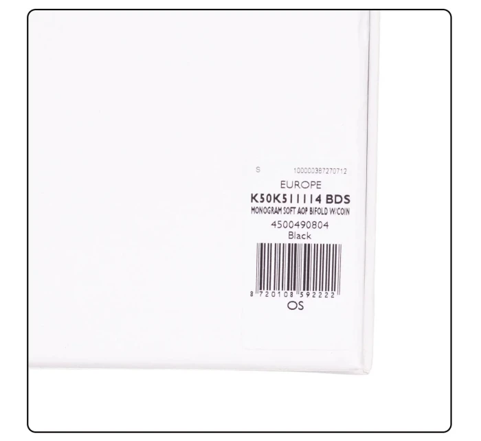 Peňaženka K50K511114 BDS čierna - Calvin Klein