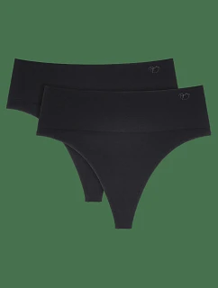 Soft model 22154269 Bandeau String 2P BLACK  BLACK - Triumph