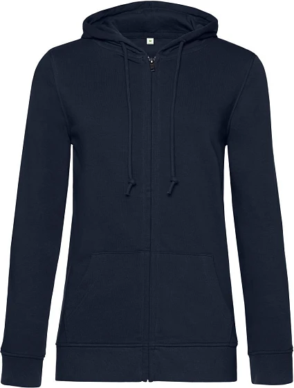 B&C Inspire Zipped Hood /women_° Dámska mikina s kapucňou 01.W36B tmavomodrá B&C Inspire Zipped Hood /women_° Dámska mikina s kapucňou 01.W36B tmavomodrá